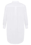 Blouse long COTTON STRETCH - white - #5