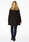 Tunic frilled ORGANIC COTTON - black - #3