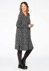 Dress zipper neckline VENCE - black - #1