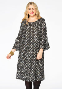 Dress A-line TOULON - black - #1