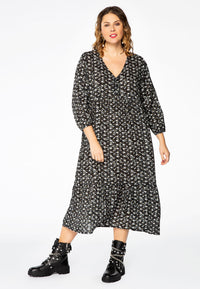 Dress frill TOULON - black - #1