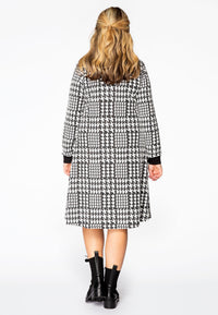 Dress zipper CHECK - black - #3