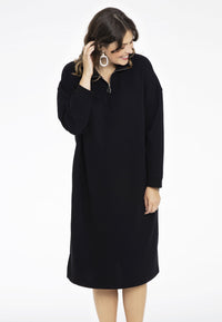 Sweater dress - black - #2