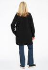 Blouse-jacket lurex RIB - black - #3
