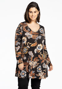 Tunic wide bottom AMBIANCE - black - #2
