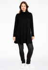 Tunic wide bottom SILVER CRUSH - black - #1