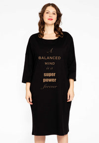 Dress super power COTTON - black - #2