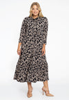 Dress with frill EMILY - black - #1