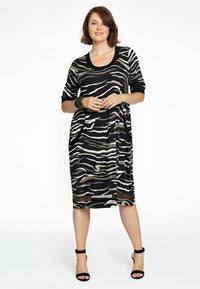 Dress short sleeve SERENGETI - black - #1