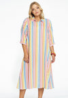 Blouse-dress RAINBOW - white - #2