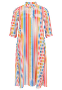 Blouse-dress RAINBOW - white - #4