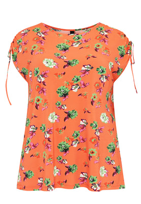 Tunic drawstrings AZALEA - orange  - #4