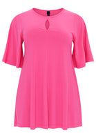 Tunic wide bottom circle sleeve DOLCE - pink - #4