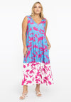 Sleeveless maxi-dress St. TROPEZ - blue
