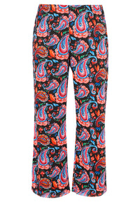 Trousers long PAISLEY - black - #1