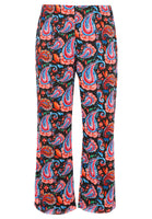 Trousers long PAISLEY - black  - #2