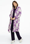 Cardigan pleated PAULINA - purple 