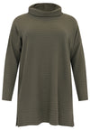 Pullover high neck RIB - light green - #2