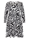 Dress ruffles ZEBRA - black - #3