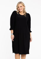 Dress puff sleeve DOLCE - black - #1