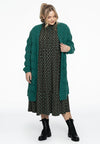 Cardigan AJOUR - green