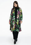 Cardigan scarf ORCHIDEE - black
