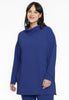 Pullover high neck DIAGONAL - purple 