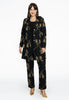 Trousers LUREX FLOWER - black  - #2