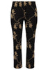 Trousers LUREX FLOWER - black  - #4