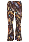 Trousers bootcut FEATHERS - brown - #3