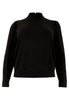 Shirt puff sleeve DIAGONAL - black  - #4