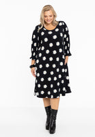 Dress puff sleeve DAISY - black  - #5