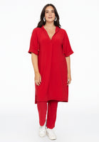 Tunic hoodie UNI DOLCE - red - #2