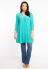 Tunic wide bottom DOLCE - turquoise - #2