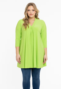 Tunic wide bottom DOLCE - bright green - #1