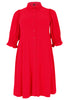 Dress buttoned DOLCE - red  - #4