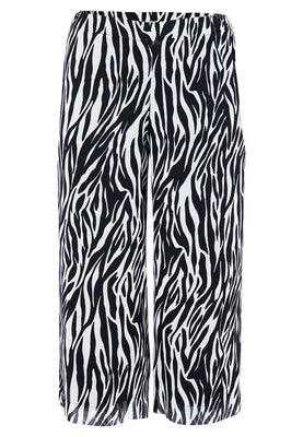 Trousers 7/8 ZEBRA - black  - #3