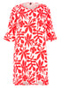 Dress A-line ANNA - red  - #4