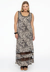 Dress long SAFARI - white
