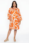 Blouse-jacket PALM TREE - orange 