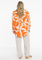 Blouse oversized PALM TREE - orange - #3