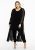 Cardigan long voile - black  - #5