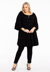 Tunic frill neck DOLCE - black