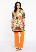 Tunic wide bottom HAVANA - orange  - #2