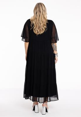 Dress long VOILE - black  - #3