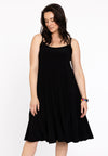 Dress spaghetti DOLCE - black 