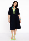 Dress A-line Colorblock DOLCE - blue