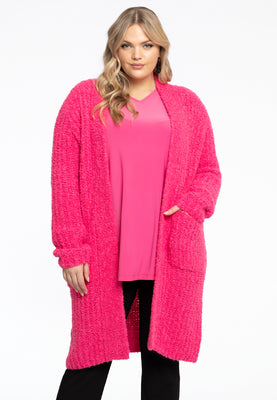 Cardigan Teddy - pink - #1