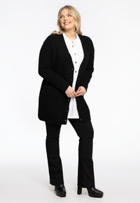 Cardigan Knit - black - #5