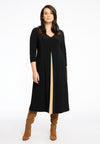 Dress contrast DOLCE - black